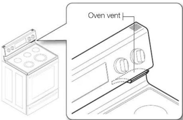 SAMSUNG NE59J3420SB - Oven vent - 1