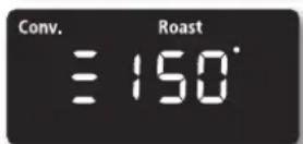 SAMSUNG NE59J3420SB - How to set the oven for convection roasting - 4