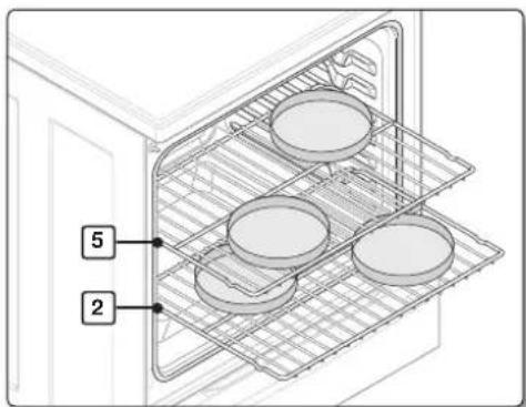 SAMSUNG NE59J3420SB - Cuisson de gâteaux étagés - 1