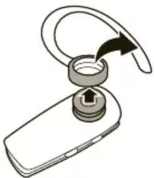 MOTOROLA H525 - Utilisation du coussinet - 1