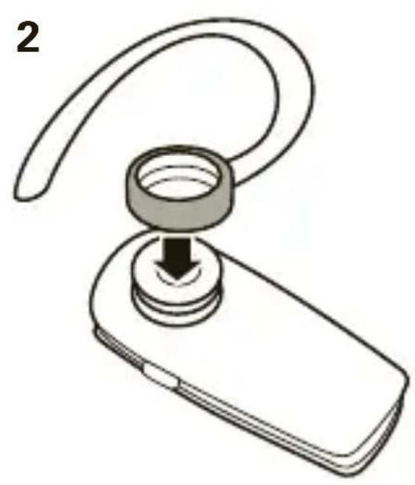 MOTOROLA H525 - wear with earhook - 2