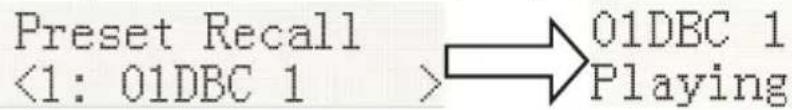 THOMSON 150510 - Gespeicherte Sender aufrufen (Preset recall) - 1