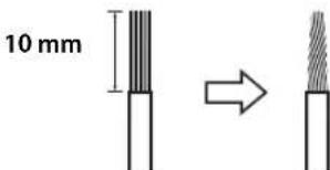 YAMAHA AS2200 - ■Uso de los cables de altavoces - 1