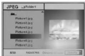 LG DV7911E5M - Per visualizzare un file in particolare, premere per selezionario e premere SELECT/ENTER o PLAY. - 1