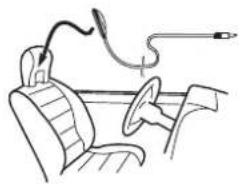 PIONEER AVHX5600BHS - 2Fixtheoptionalmicrophoneinthecenter oftheheadrestofthedriver'sseat, facing forward. - 1