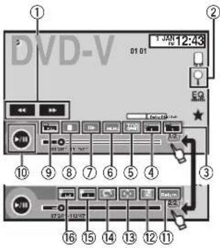 PIONEER AVHX5600BHS - Introduccióndefunciones parapelículas - 1