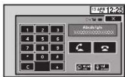 PIONEER AVHX5600BHS - Exécutiond'unappelparsaisie d'unnumérodetéléphone - 1
