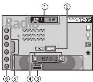 PIONEER AVHX5600BHS - Funcionesdelsintonizador - 1
