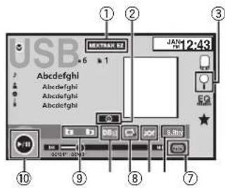 PIONEER AVHX5600BHS - USB - 1