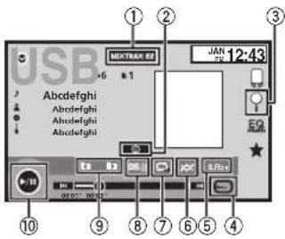 PIONEER AVHX5600BHS - USB - 1