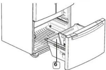 SAMSUNG RF266AEWP - ASSEMBLE THE FREEZER DRAWER - 4