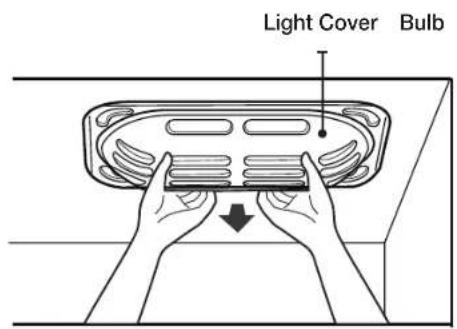 SAMSUNG RF266AEWP - Changing the Interior Light in the Freezer Printer - 1