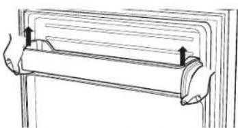 SAMSUNG RF266AEWP - ENLEVER LES ACCESSOIRES DU CONGELATEUR - 1
