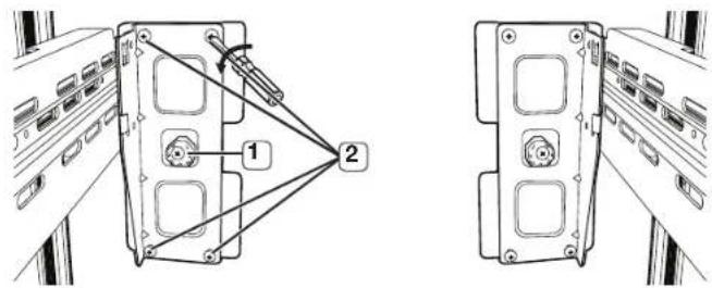 SAMSUNG RF266AEWP - RéGLAGE DU TIROIR DU CONGÉLATEUR - 2
