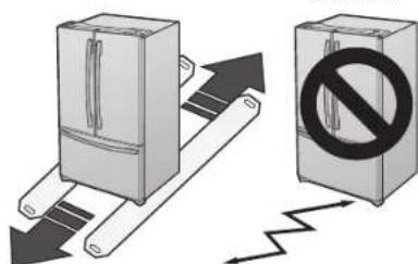 SAMSUNG RF266AEWP - When moving your refrigerator - 3