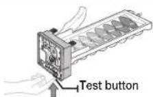 SAMSUNG RF266AEWP - Test button - 1