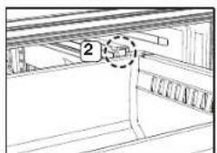SAMSUNG RF266AEWP - Auto Pull out Printer - 3