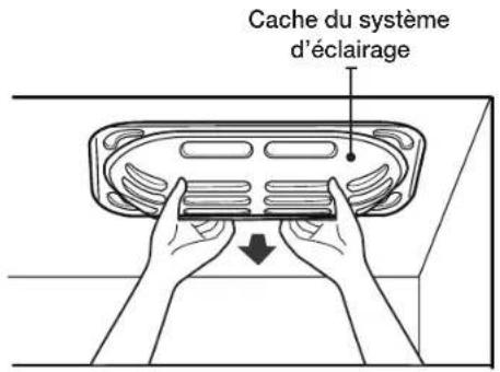 SAMSUNG RF266AEWP - Remplacer I'ampoule du tiroir congélateur - 1