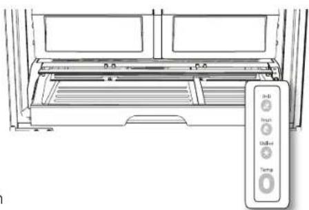 SAMSUNG RF266AEWP - STORING FOOD IN THE FREEZER DRAWER - 1