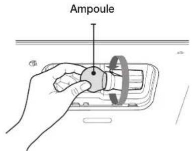 SAMSUNG RF266AEWP - Remplacer I'ampoule du tiroir congélateur - 2