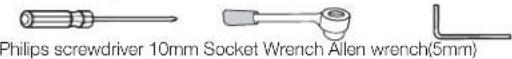 SAMSUNG RF266AEWP - Tools you will need - 1