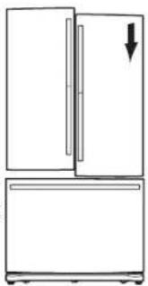 SAMSUNG RF266AEWP - MAKING MINOR ADJUSTMENTS BETWEEN DOORS - 3