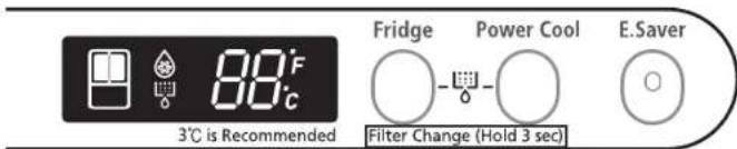 SAMSUNG RF266AEWP - CHANGEMENT DU FILTRE À EAU - 3