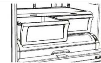 SAMSUNG RF266AEWP - Vegetable & Fruit Drawers - 1