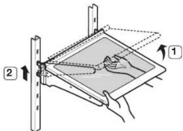 SAMSUNG RF266AEWP - Clayettes en verre trempe antisalissures - 1