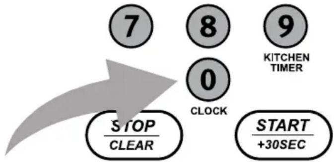 HAIER MWM0701TW - SIGNAUX DURANT LES RÉGLAGES DU FOUR - 1