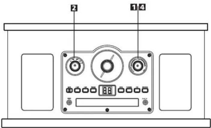 SYLVANIA Nostalgia SRCD838 - Écoute d'une bande de cassette - 1