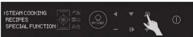 HOOVER HOXP0147BI - Fonctionnement en mode cuisson à la vapeur - 1