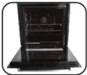 HOOVER HOXP0147BI - REMOVAL AND CLEANING OF THE GLASS DOOR - 1