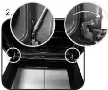 HOOVER HOXP0147BI - STACCO E PULIZIA DELLA PORTA IN VETRO - 3