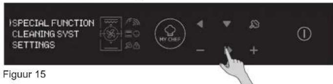 HOOVER HOXP0147BI - Gebruik met de modus speciale functies - 1