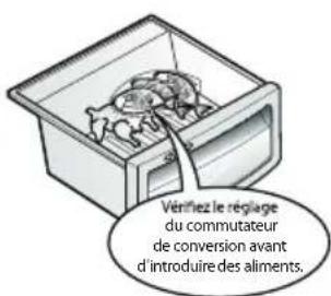 LG GRB207TUJA - Conversion en bac à légumes ou à viande (certains modèles uniquement) - 3