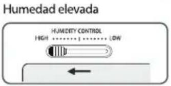 LG GRB207TUJA - Control de humedad en el compartmento para verduras (aplicable solo a algunos modelos) - 1