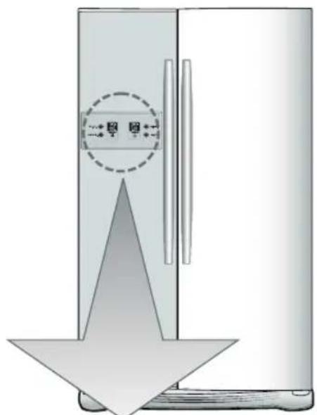 LG GRB207TUJA - Réglage des températures et fonctions - 1
