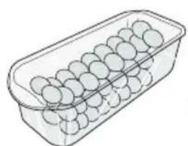 LG GRB207TUJA - Egg box (Depends on model) - 1