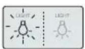 LG GRB207TUJA - Este boton enciende y apaga la luz del dispensador. - 1