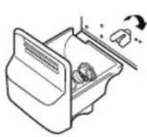 LG GRB207TUJA - Si Tiene dificultades en substituir el conteditor de almacenaje del hielo - 1