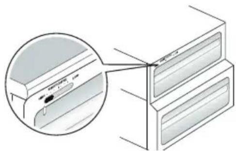 LG GRB207TUJA - Humidity control in the vegetable compartment (Applicable to some models only) - 3