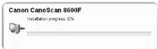 CANON CanoScan 8600F - For the bundled applications, follow the on-screen instructions to perform the installation. - 3