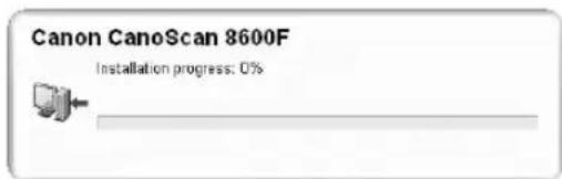 CANON CanoScan 8600F - Nach Abschluss der Installation klichen Sie auf [Restart] (Neustart) um den Computer neu zu starten. - 3