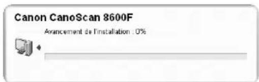 CANON CanoScan 8600F - Pour les applications livrées, suivez les instructions qui s'affichent afin de proce der à leur installation. - 3