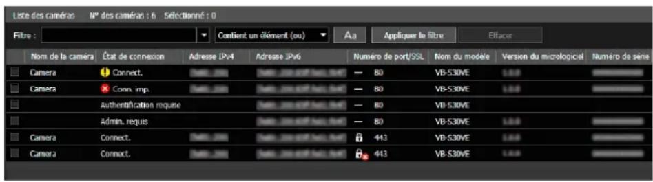 CANON VBH730F Mk II - Vérickification de l'etat de laamera - 1