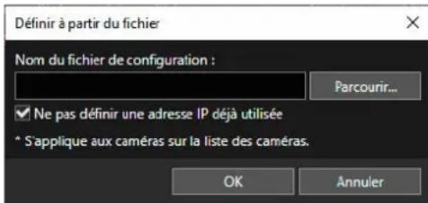 CANON VBH730F Mk II - Enregistrez le fichier de paramétrage. - 1