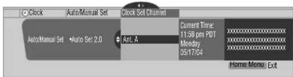 PIONEER PDP4340HD - Clock Setting - 3