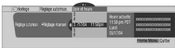 PIONEER PDP4340HD - Réglage de l'horloge - 4