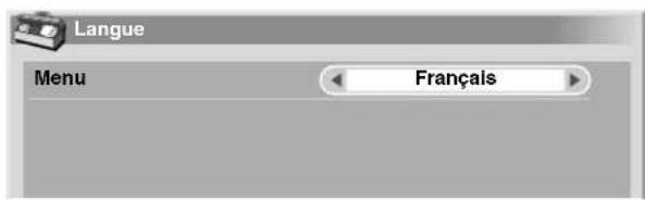 PIONEER PDP4340HD - Choix de la langue - 1